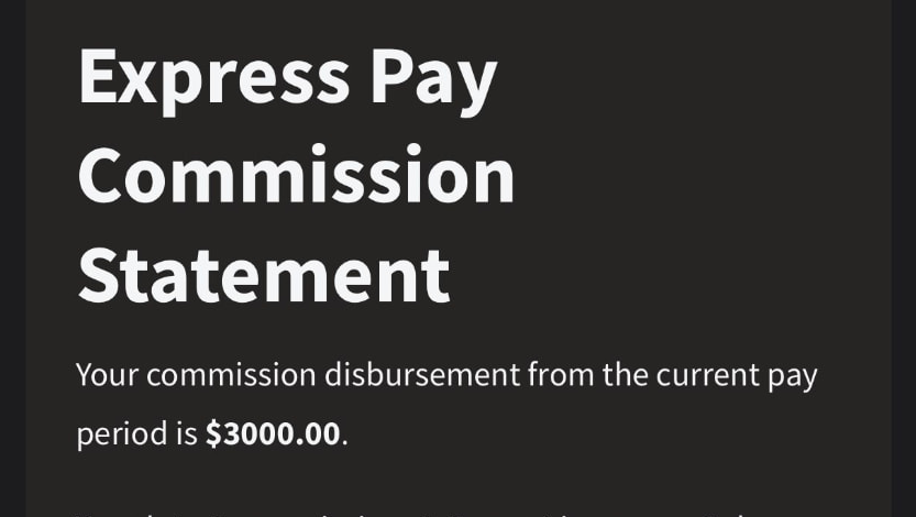 Prèv peman $3,000.00